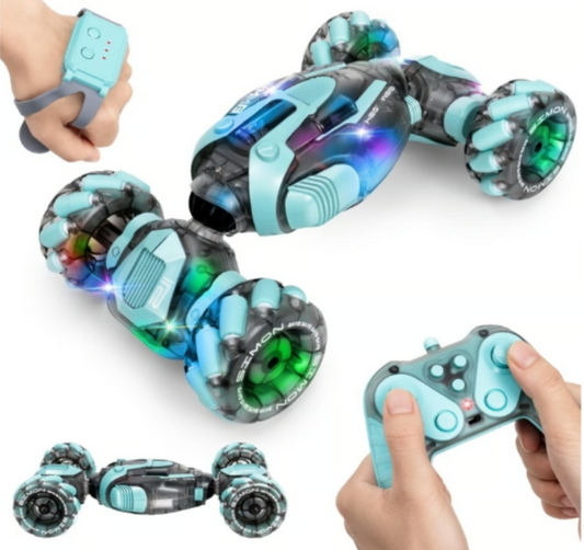 Gesture Sensing RC Stunt Car 360° Rotating 4WD - Best Gift for Boys 6-12