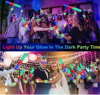 282 PCS Glow Party Supplies: LED Glasses, Foam & Glow Sticks, Headbands