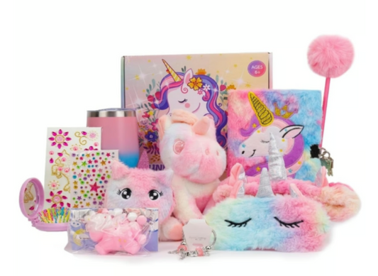 12PCS Unicorn Gifts for Girls, 7+ Birthday Set, Perfect Graduation Present