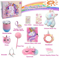 12PCS Unicorn Gifts for Girls, 7+ Birthday Set, Perfect Graduation Present