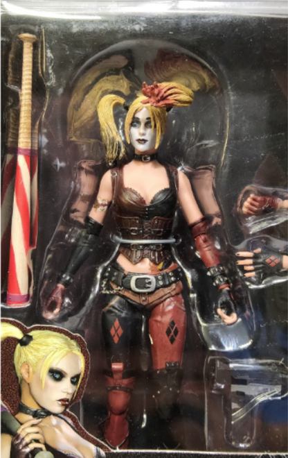 Harley Quinn 7" NECA Batman Arkham City Toys R Us Exclusive