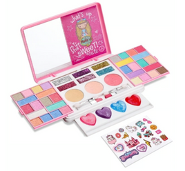 Anpro Kids Makeup Kit for Girls - Real, Washable, Non-Toxic Cosmetic Set