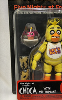 Five Nights at Freddy's Chica Funko Action Figure with Mr. Cupcake