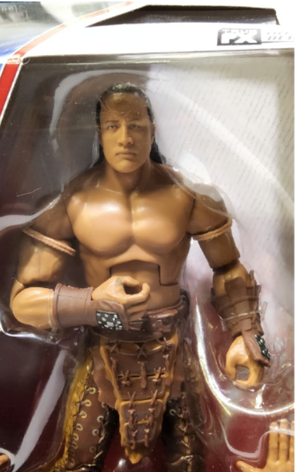 WWE The Rock Scorpion King Elite Action Figure - Mattel