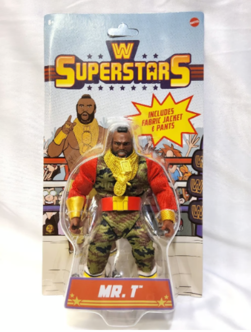 WWE Superstars MR. T Series 4 Action Figure - Mattel 2023