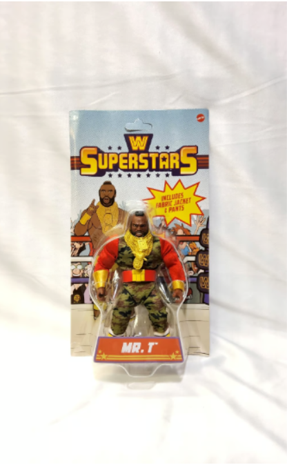 WWE Superstars MR. T Series 4 Action Figure - Mattel 2023