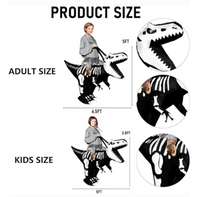 Dazzle Bright Halloween Inflatable Dinosaur Costume - Fun Cosplay