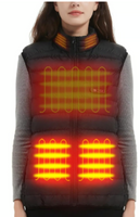 PTAHDUS Lightweight Women's Heated Vest: Battery Included Comfort Winter Wear