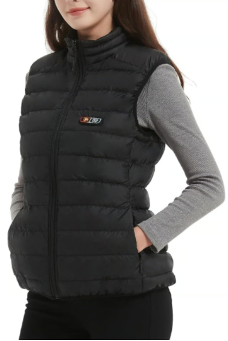 PTAHDUS Lightweight Women's Heated Vest: Battery Included Comfort Winter Wear