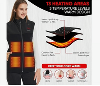 Badass Moto Heated Vest - Double Warmth, Double Fun! SM/M