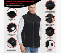 Badass Moto Heated Vest - Double Warmth, Double Fun! SM/M