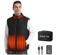 Day Wolf Heated Vest - Waterproof, Windproof, Warmth! battery Included