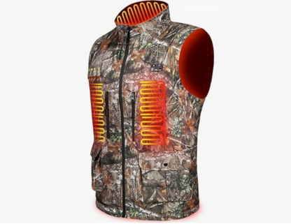 Unisex Heated Hunting Vest for Men & Women + 10000mAh Large Capacity Battery