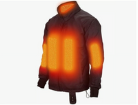 MIDIAN Heated Motorcycle Jacket Liner Coat - Winter Gear Waterproof & Windproof