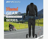 MIDIAN Heated Motorcycle Jacket Liner Coat - Winter Gear Waterproof & Windproof