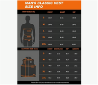 SGKOW Men's Heated Vest - Battery Included, Black Fleece Large