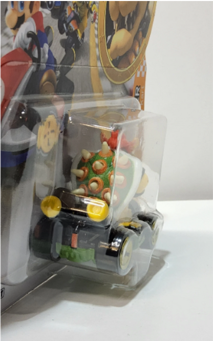 Hot Wheels Super Mario Bros Bowser Mariokart Standard Kart Toy Car