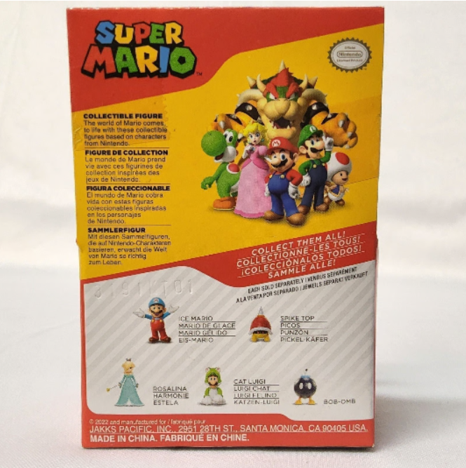 Nintendo Jakks Pacific Super Mario Bros 3" Princess Rosalina Action Figure