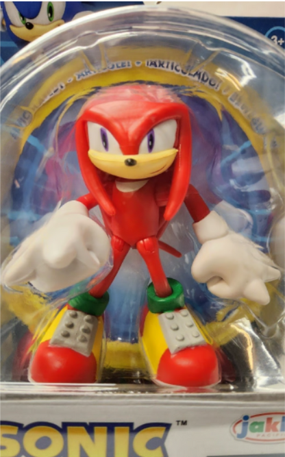 Jakks Pacific Knuckles Sonic The Hedgehog 2021 Acton Figure 2.5"