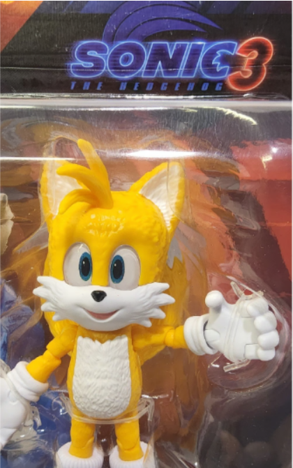 Sonic the Hedgehog 3 Tails 5" Action Figure - 20 Points of Articulation