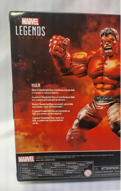 Marvel Legends 6" Red Hulk Action Figure - Exclusive Hasbro Collectible