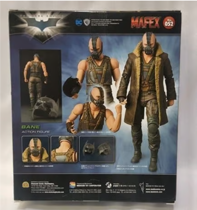 Medicom The Dark Knight Bane MAF EX Action Figure - Batman Movie Collectible