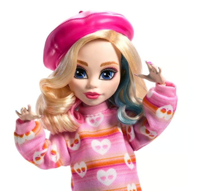 Monster High x Wednesday Enid Sinclair Doll - Pink Outfit w/ Accessories