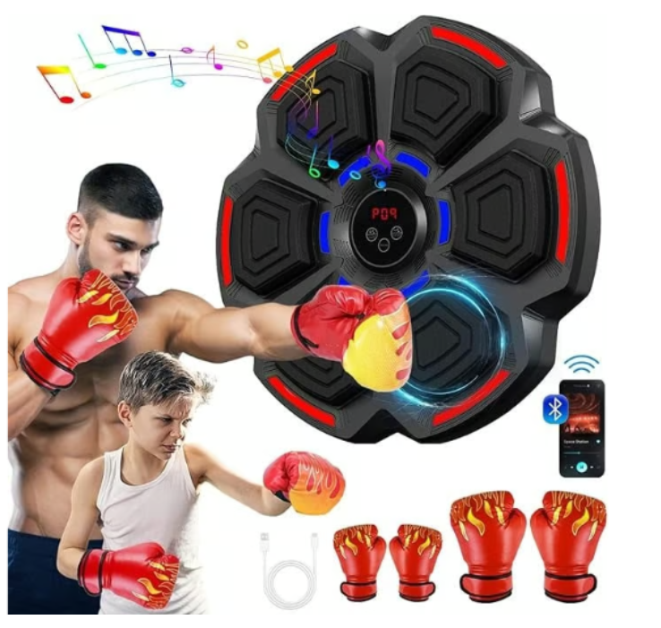 2024 Voraiya Smart Bluetooth Boxing Machine - LED Wall Mounted Trainer