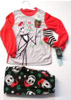 Size 6/7 The Nightmare Before Christmas Jack Skellington Christmas Pajamas