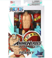 Anime Heroes One Piece Franky Figure | Authentic 17cm Articulated Pirate Toy