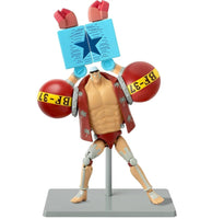 Anime Heroes One Piece Franky Figure | Authentic 17cm Articulated Pirate Toy