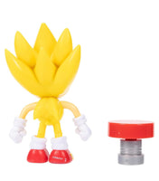 Sonic the Hedgehog Classic Super Sonic 4" Action Figure with Star Spring