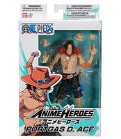 "One Piece Ace Action Figure: Bandai Anime Heroes Collection"