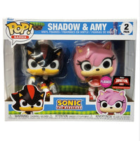 Funko POP! GAMES Sonic the Hedgehog Shadow & Amy 2pk - Limited Edition