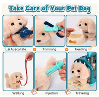 G.C Dog Doctor Kit for Kids - 22Pcs Interactive Vet Playset