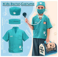 G.C Dog Doctor Kit for Kids - 22Pcs Interactive Vet Playset