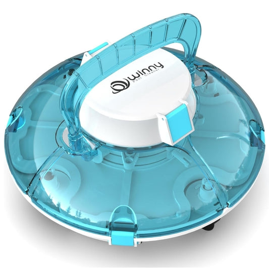 Cordless Robotic Pool Cleaner Lasts 60 Mins Above/In-Ground Pools up to 26 Feet