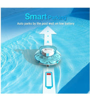 Cordless Robotic Pool Cleaner Lasts 60 Mins Above/In-Ground Pools up to 26 Feet