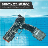 Long Range Electric Water Gun - 32 FT Automatic High Power Squirt Gun