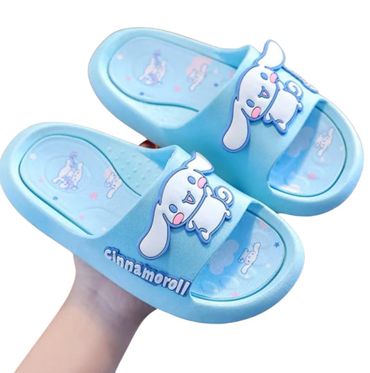 Cinnamoroll Dog Sanrio Hello Kitty Summer  Slipper Slides  Cute Pink Shoes