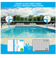 Adjustable 15-25ft Pool Volleyball Net