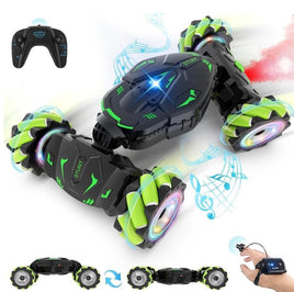 Pristar Gesture Sensing RC Stunt Car with Spray Lights - 4WD Off-Road