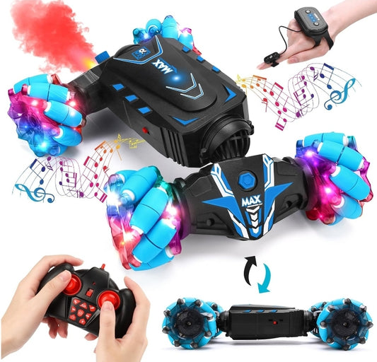 Gesture RC Car: Remote Control Stunt Car with Lights&Music