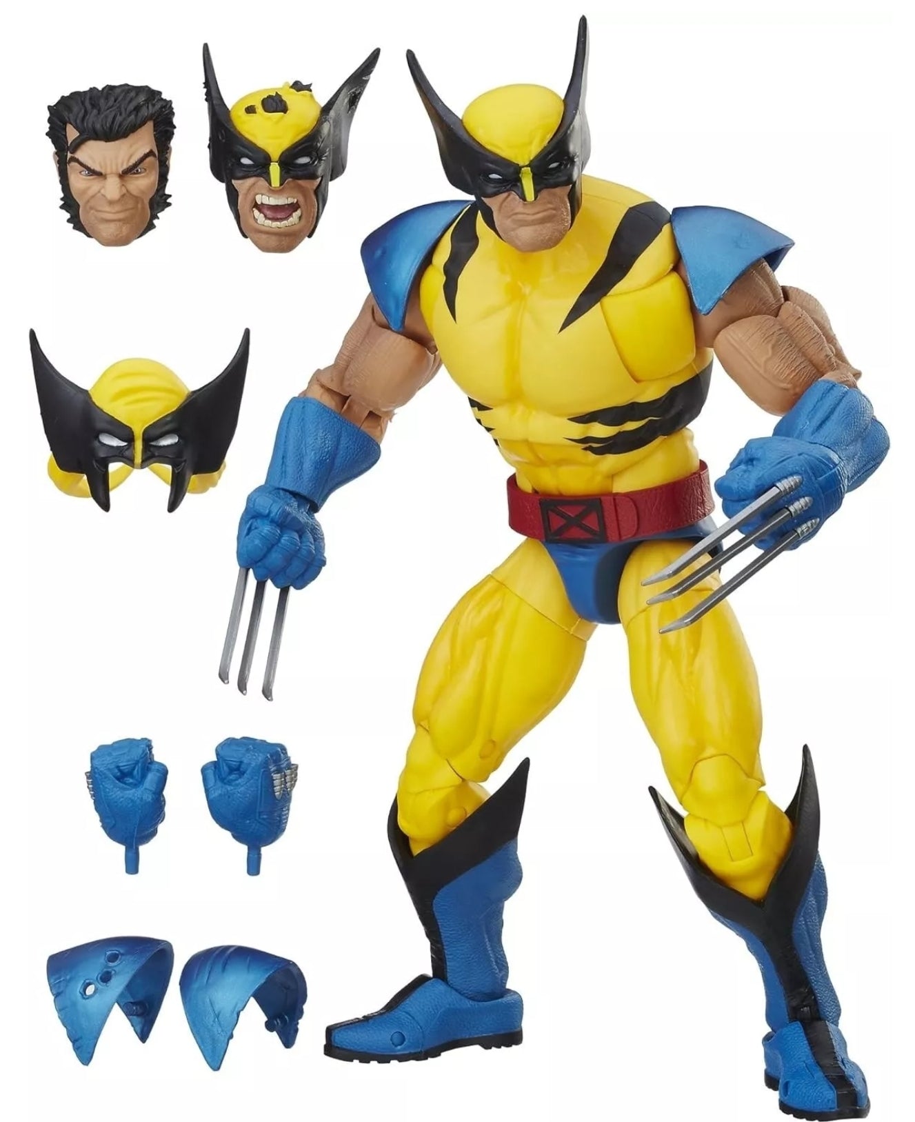 Marvel Legends 12-inch Wolverine Figure with Accessories and Articulation
