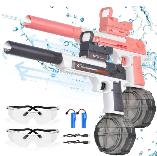 2 Pack Electric Water Guns - Summer Fun Water Toy Set