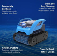 Polaris Pixel Compact Cordless Robotic Pool Cleaner for Pools up to 30ft