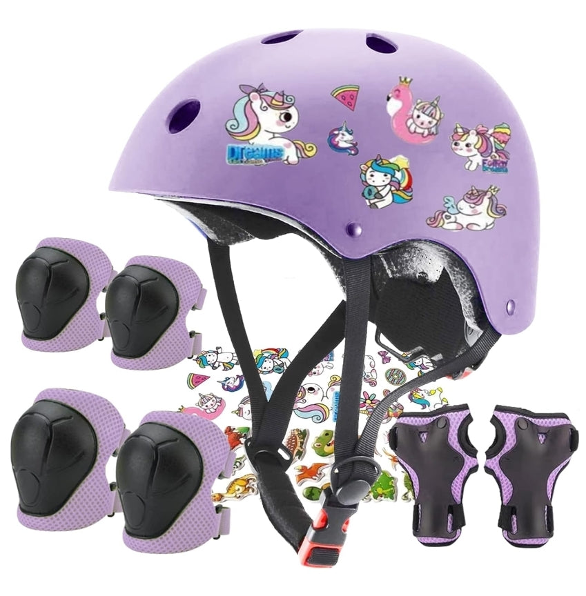 Adjustable Kids Helmet for Multi-Sport Protection, Ages 2-8/8-14