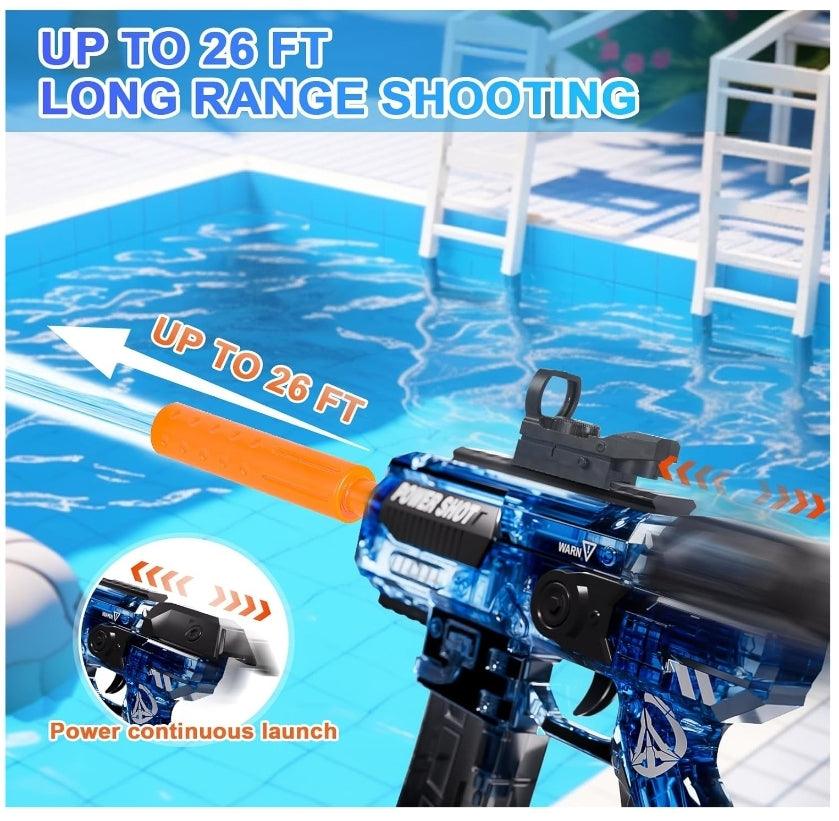 Powerful Electric Water Gun for Kids & Adults - 26 FT Range, 500ml Capacity