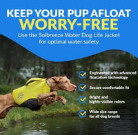 Waterproof Dog Life Jacket - High Visibility, Durable Oxford Fabric Vest