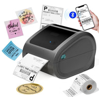 Memoqueen D520BT Bluetooth Thermal Label Printer 4x6 - Wireless, High-Speed